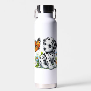 Botella De Agua Amigos de Cute Dalmatian/Butterfly