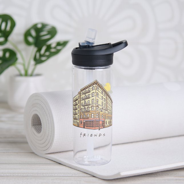 Botella De Agua AMIGOS™ | Edificio de apartamentos de Mónica (Yoga)