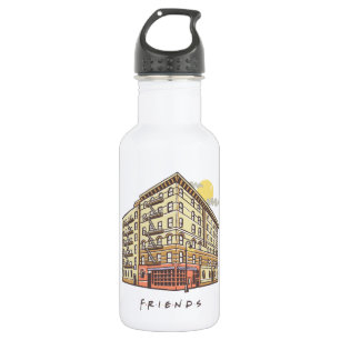 Botella De Agua AMIGOS™ Edificio de apartamentos de Mónica