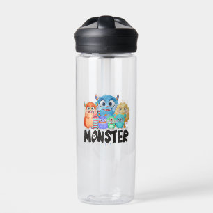 Botella De Agua Amigos Monstruos  