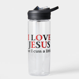 Botella De Agua Amo a Jesús pero maldigo un poco CamelBak Eddy®