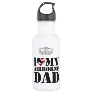 BOTELLA DE AGUA AMO A MI PAPÁ AEROTRANSPORTADO