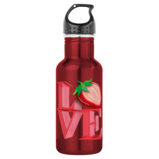 BOTELLA DE AGUA AMO A STRAWBERRY