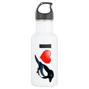 Botella De Agua Amo a urracas
