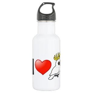 Botella De Agua Amo Cockatoos Azufre-con cresta