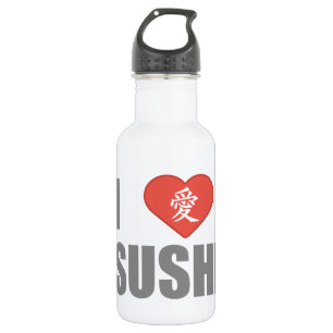Botella De Agua Amo el sushi