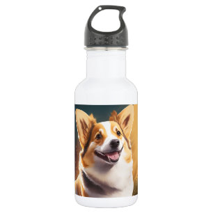 Botella De Agua Amo Mi Corgi   Perro de raza