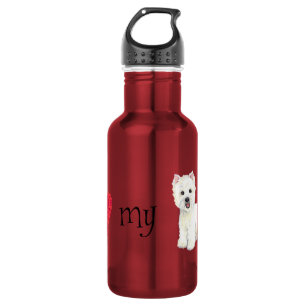 Botella De Agua Amo mi Westie