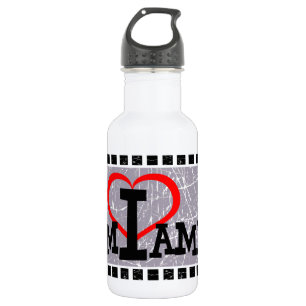 Botella De Agua Amo Miami -
