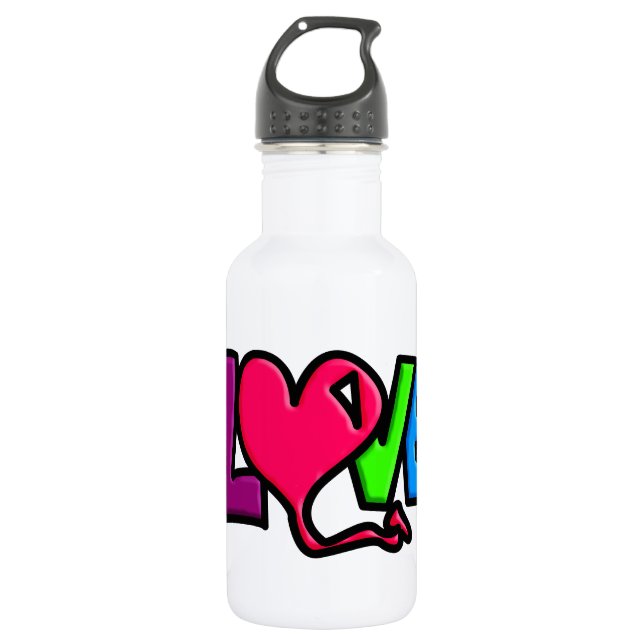 Botella De Agua Amor (Anverso)