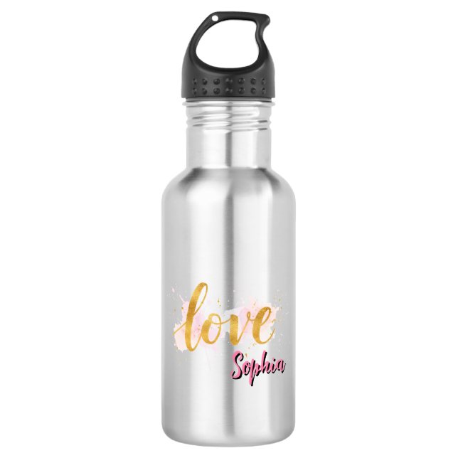 Botella De Agua Amor (Anverso)