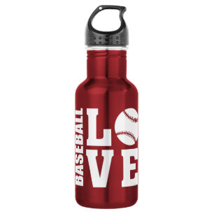 Botella De Agua Amor al béisbol