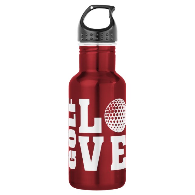 Botella De Agua Amor al golf (Anverso)