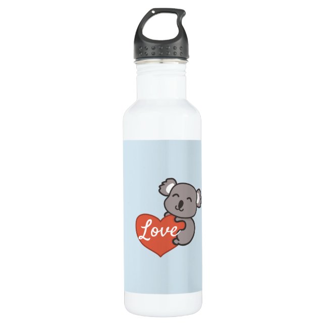 Botella De Agua Amor de la koala (Anverso)