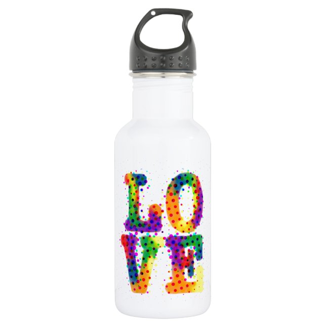 Botella De Agua Amor de semitono (Anverso)