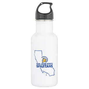 Botella De Agua Amor de Spartans del estado de San Jose