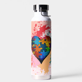 Botella De Agua Amor en cada pieza