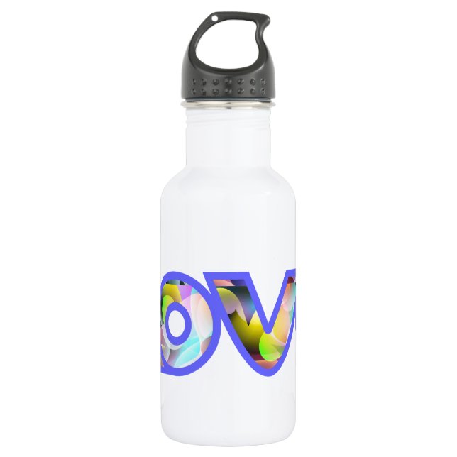 BOTELLA DE AGUA AMOR II (Anverso)