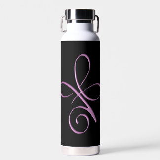 Botella De Agua Amor Incondicional Rosa
