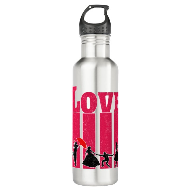 Botella De Agua Amor | Los mejores regalos el día de San Valentín  (Anverso)