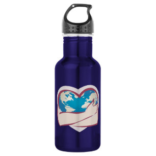 Botella De Agua Amor Madre Tierra