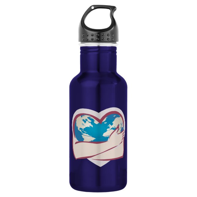 Botella De Agua Amor Madre Tierra (Anverso)