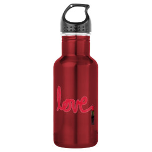 Botella De Agua Amor por los labios pintados