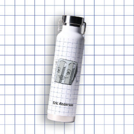 Botella De Agua Amortiguador de suministros escolares de mano