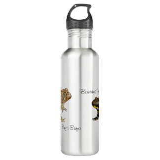 Botella De Agua Amphibians, Reptiles & Insects Watercolor