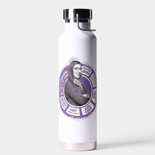 Botella De Agua Amy Farrah Fowler Info Graphic
