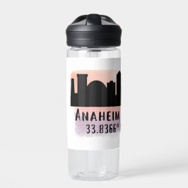 Botella De Agua Anaheim Skyline Latitude y longitud