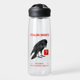 Botella De Agua Analista de Inteligencia Comercial de Crow