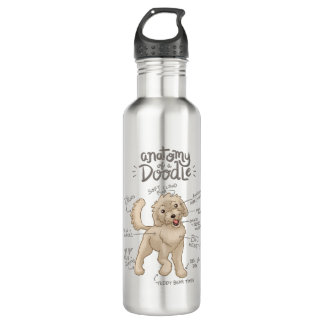 Botella De Agua Anatomía de un perro perro
