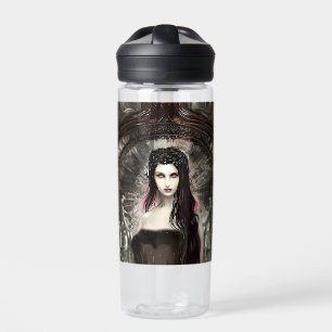 Botella De Agua Ángel Caído Steampunk Personalizado   Arte Oscuro