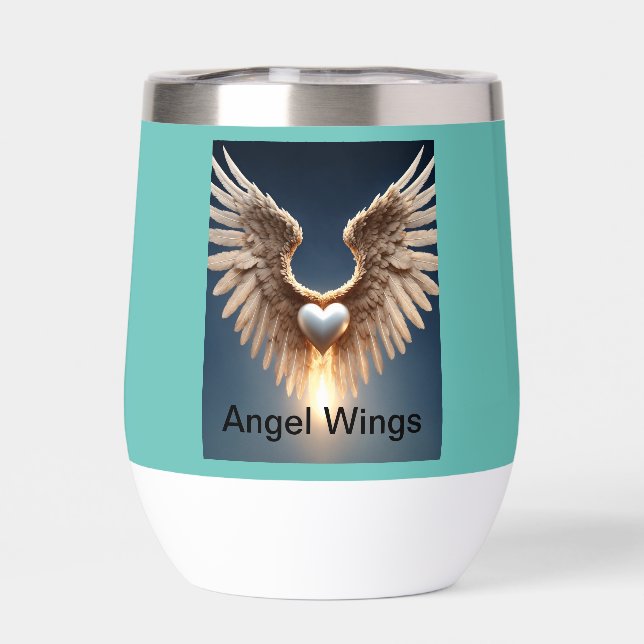 Botella de agua Angel Wings (Trasero)