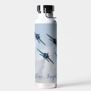 Botella De Agua Angels azules Thor Copper Vacuum Frasco Insultado