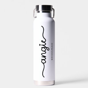 Botella De Agua Angie Cute Heart I Bridesmaid