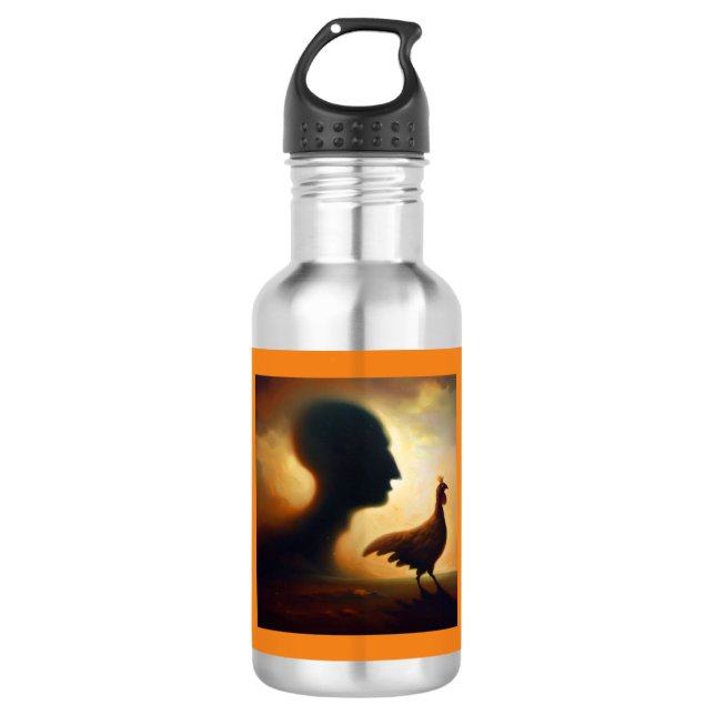 Botella De Agua Animal espiritual Turquía 2 (Anverso)