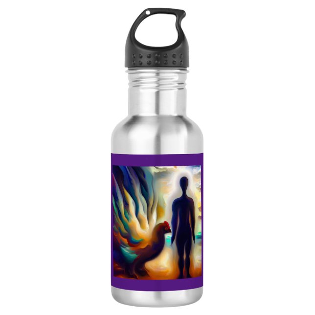 Botella De Agua Animal espiritual Turquía 3 (Anverso)