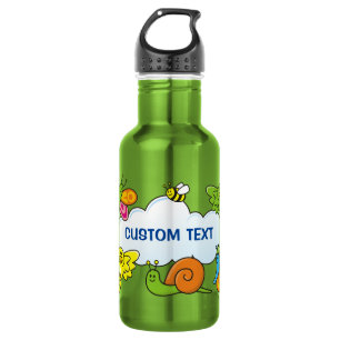 Botella De Agua Animales Bebés