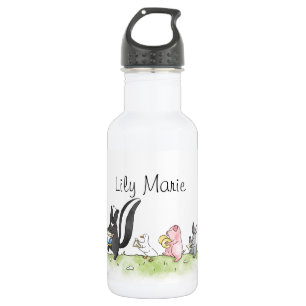 Botella De Agua Animales caprichosos marchando banda personalizada