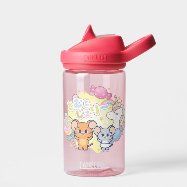 Botella De Agua Anime Magical Candyland con Jerry y Tuffy (Izquierdo)