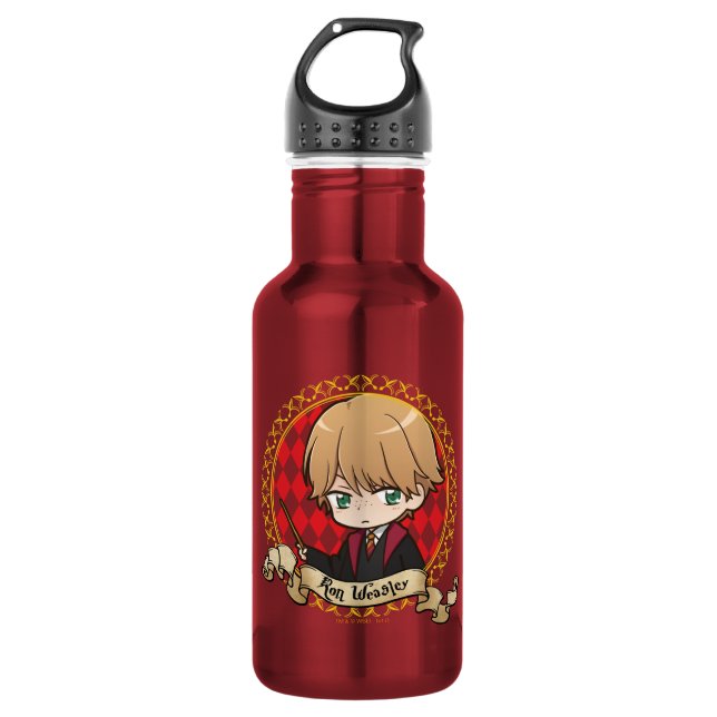 Botella De Agua Anime Ron Weasley (Anverso)