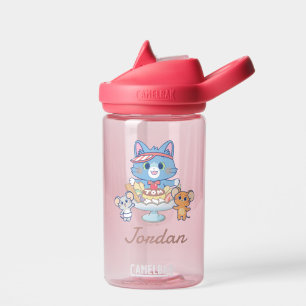 Botella De Agua Anime Tom, Jerry y la sala de postres Tuffy