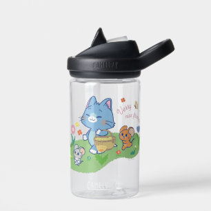 Botella De Agua Anime Tom, Jerry y Tuffy Picnic