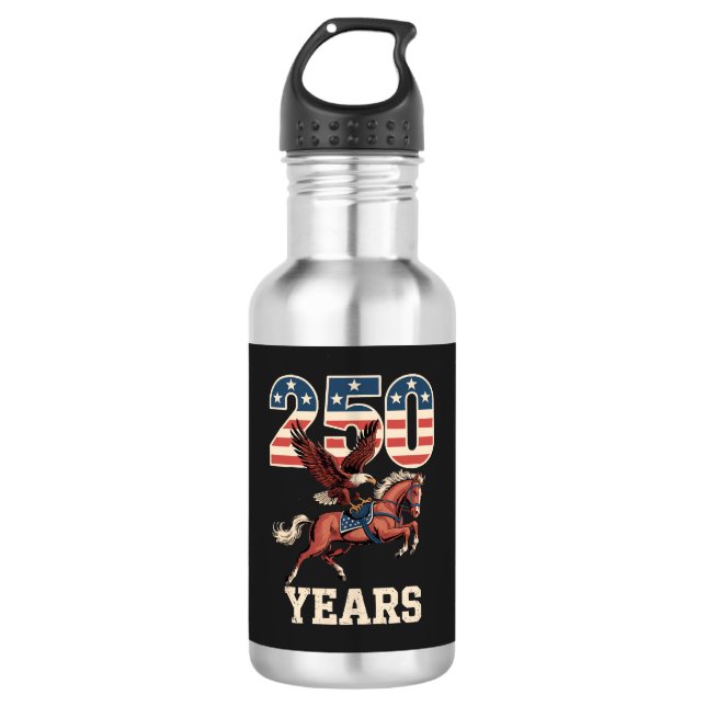 Botella De Agua Aniversario 250 de EE. UU. (Anverso)
