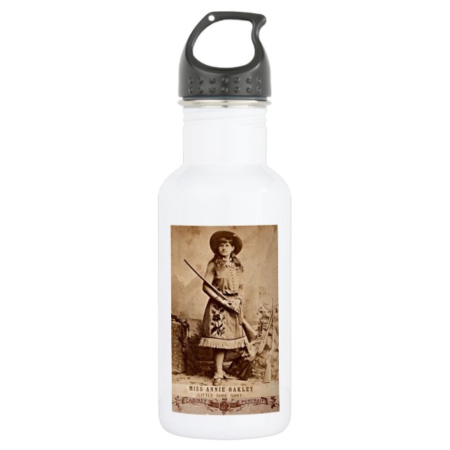 Botella De Agua Annie Oakley Sepia (Anverso)
