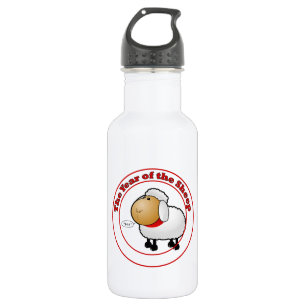 Botella De Agua Año del Personalizado ovino
