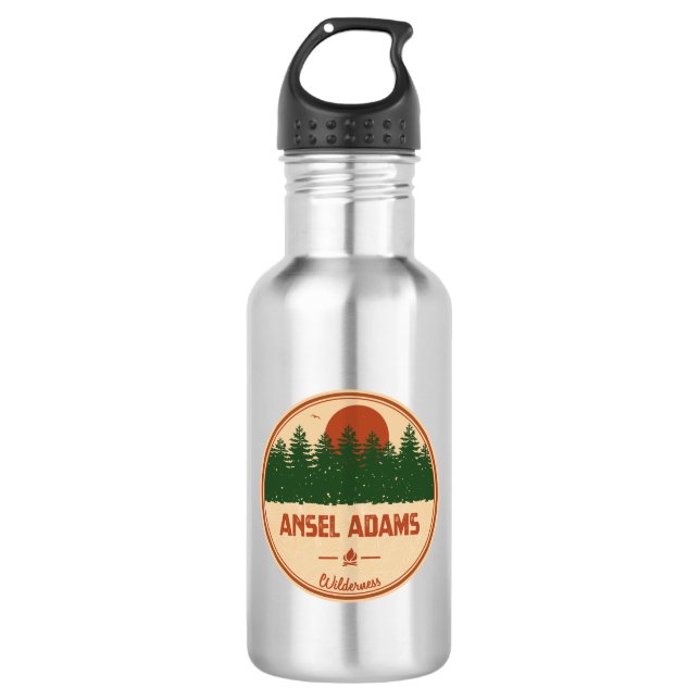 Botella De Agua Ansel Adams Wilderness California (Anverso)
