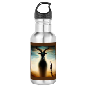 Botella De Agua Antelope de animales espirituales 2